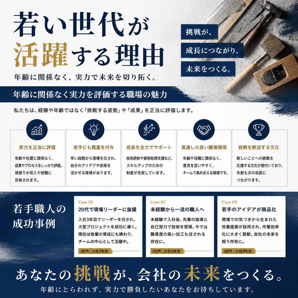 20代から挑戦できる理由