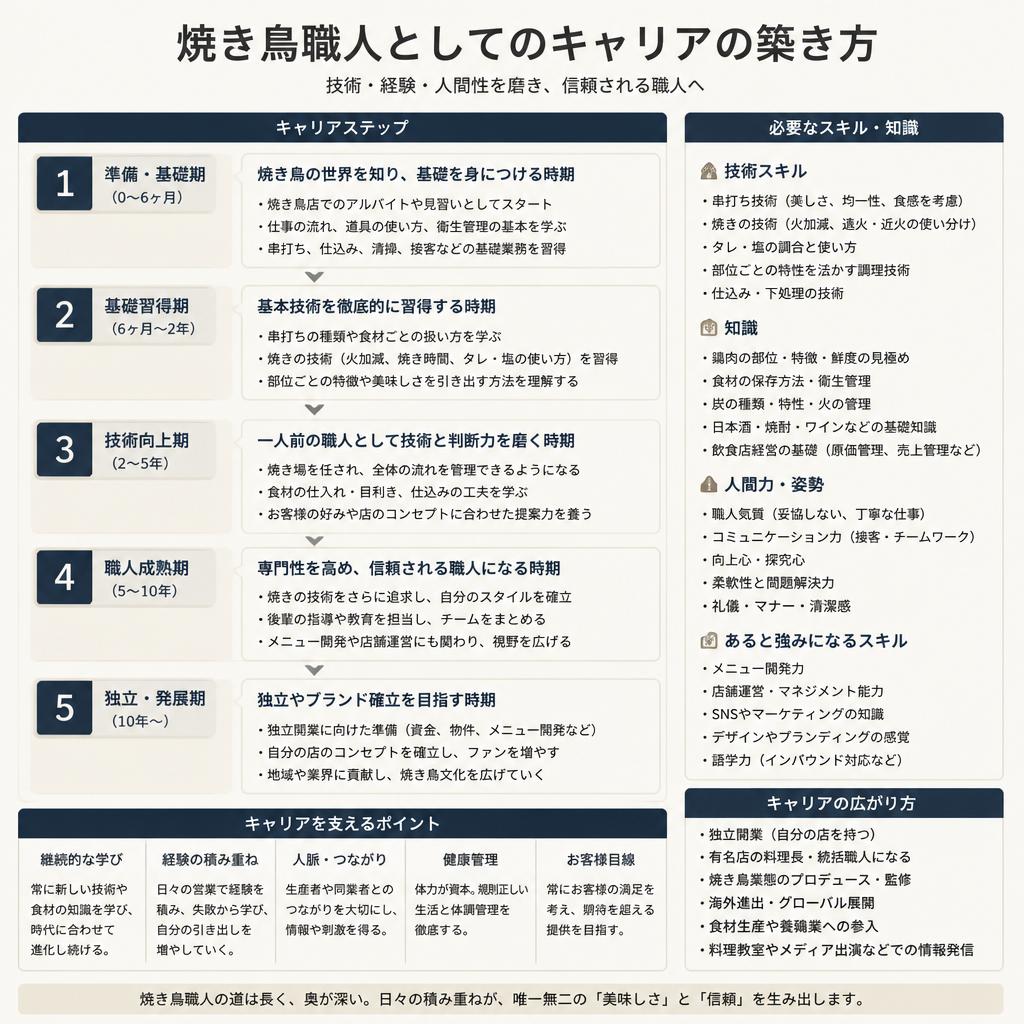 キャリアアップのステップ