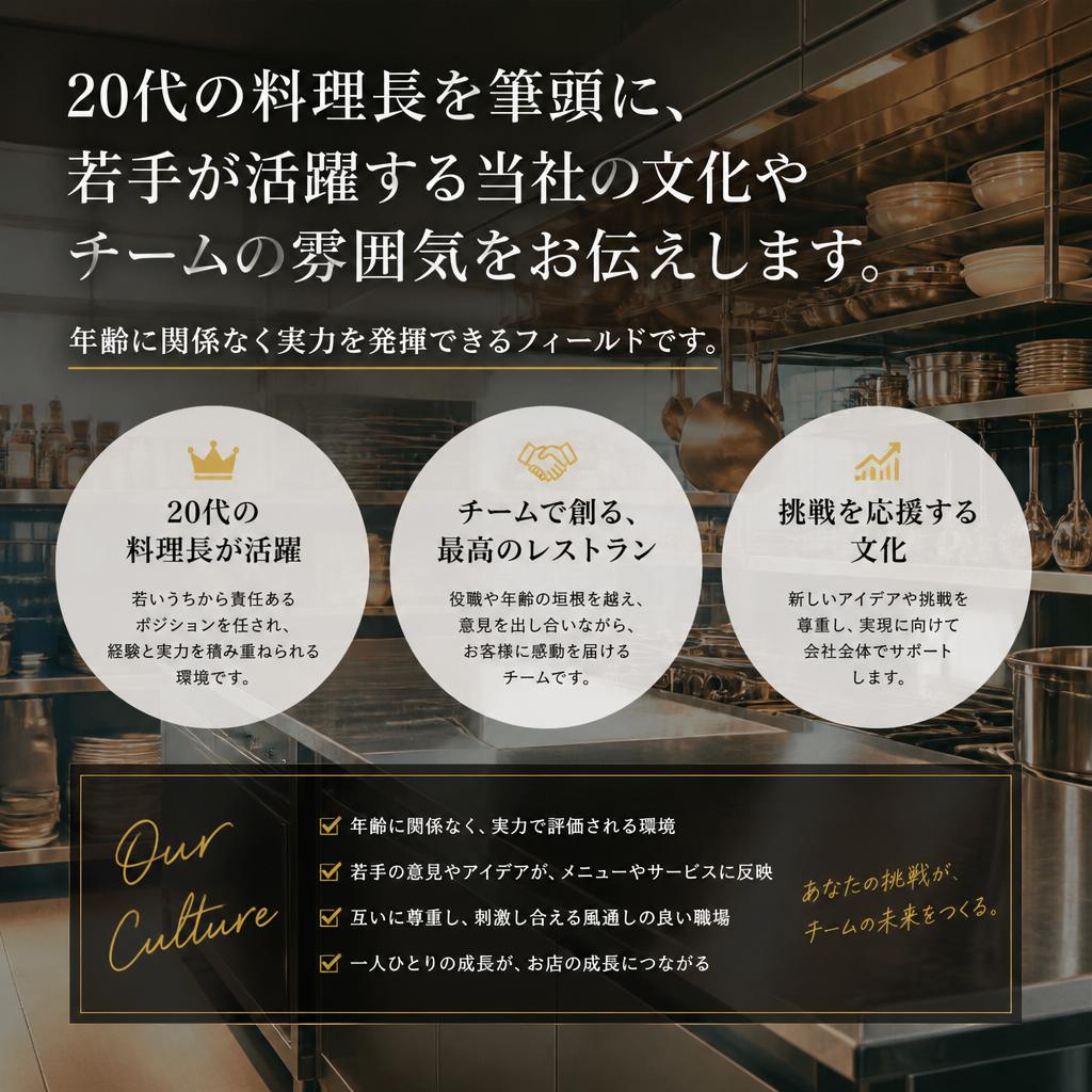 若手が輝く職場環境