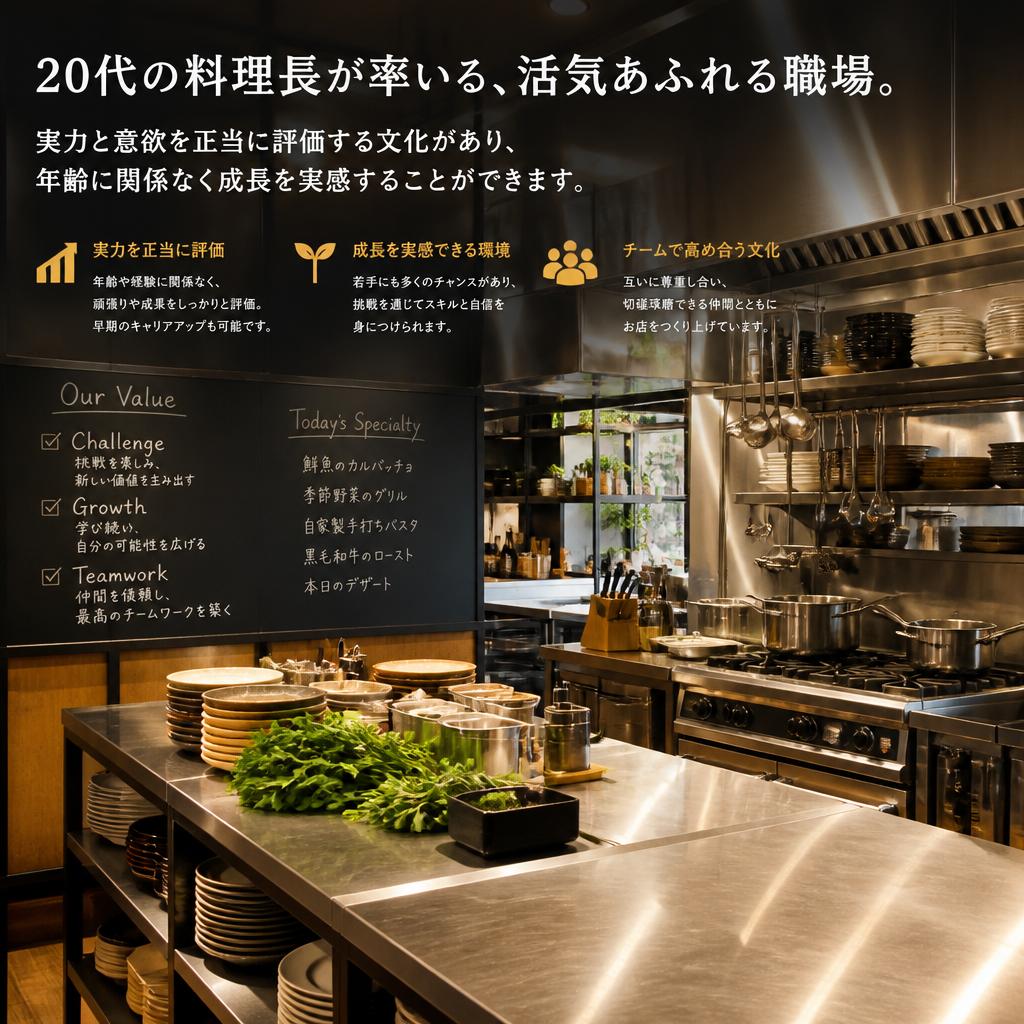 若手が活躍する職場環境