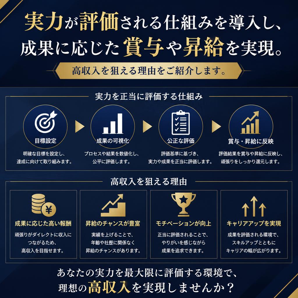 高収入を実現するシステム