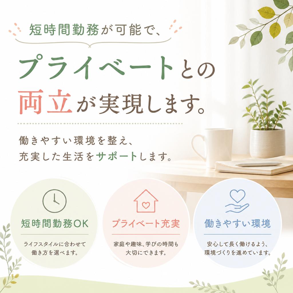 自由な時間を手に入れる