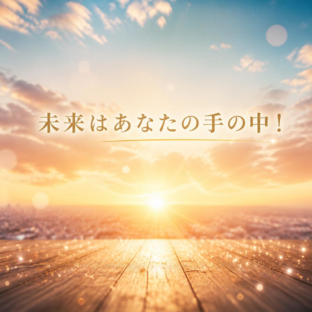 未来はあなたの手の中！