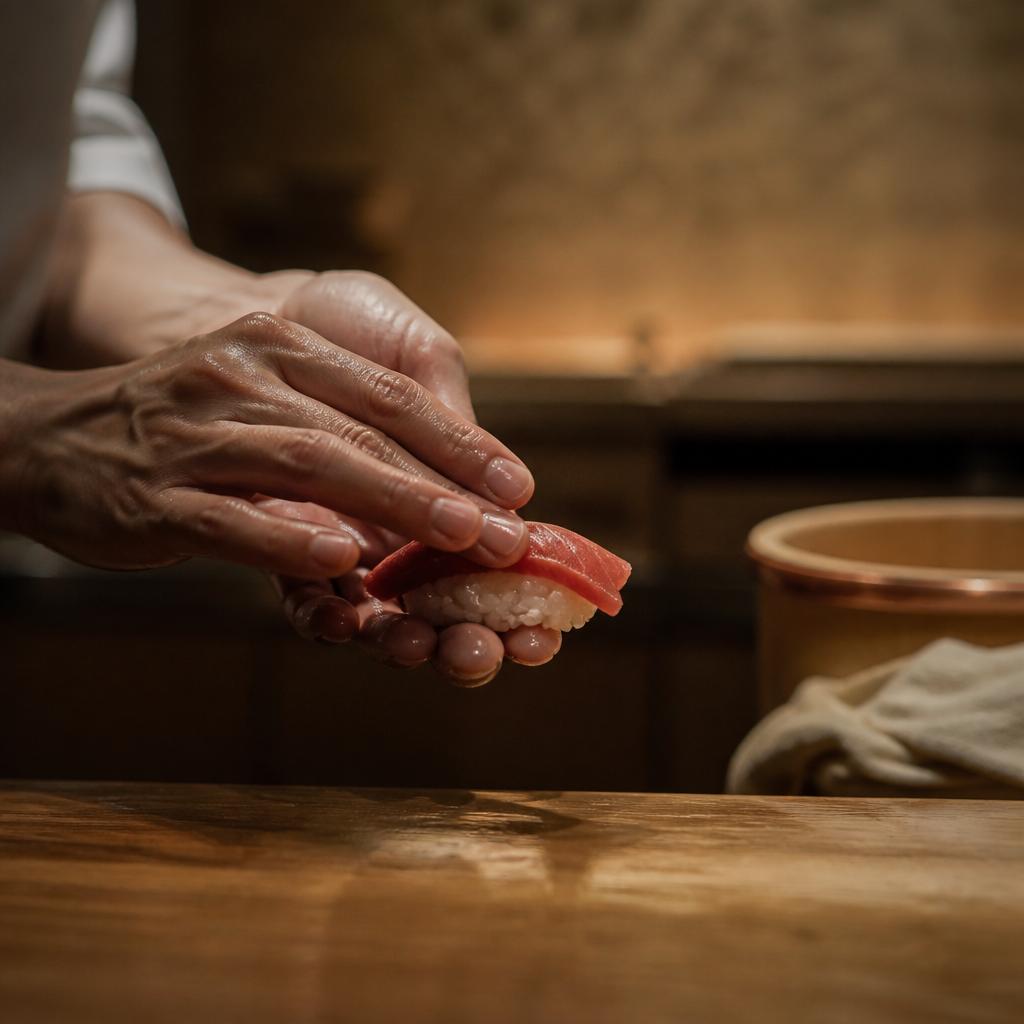 自分の手で作り出す、鮨職人としての新たな一歩を踏み出そう。