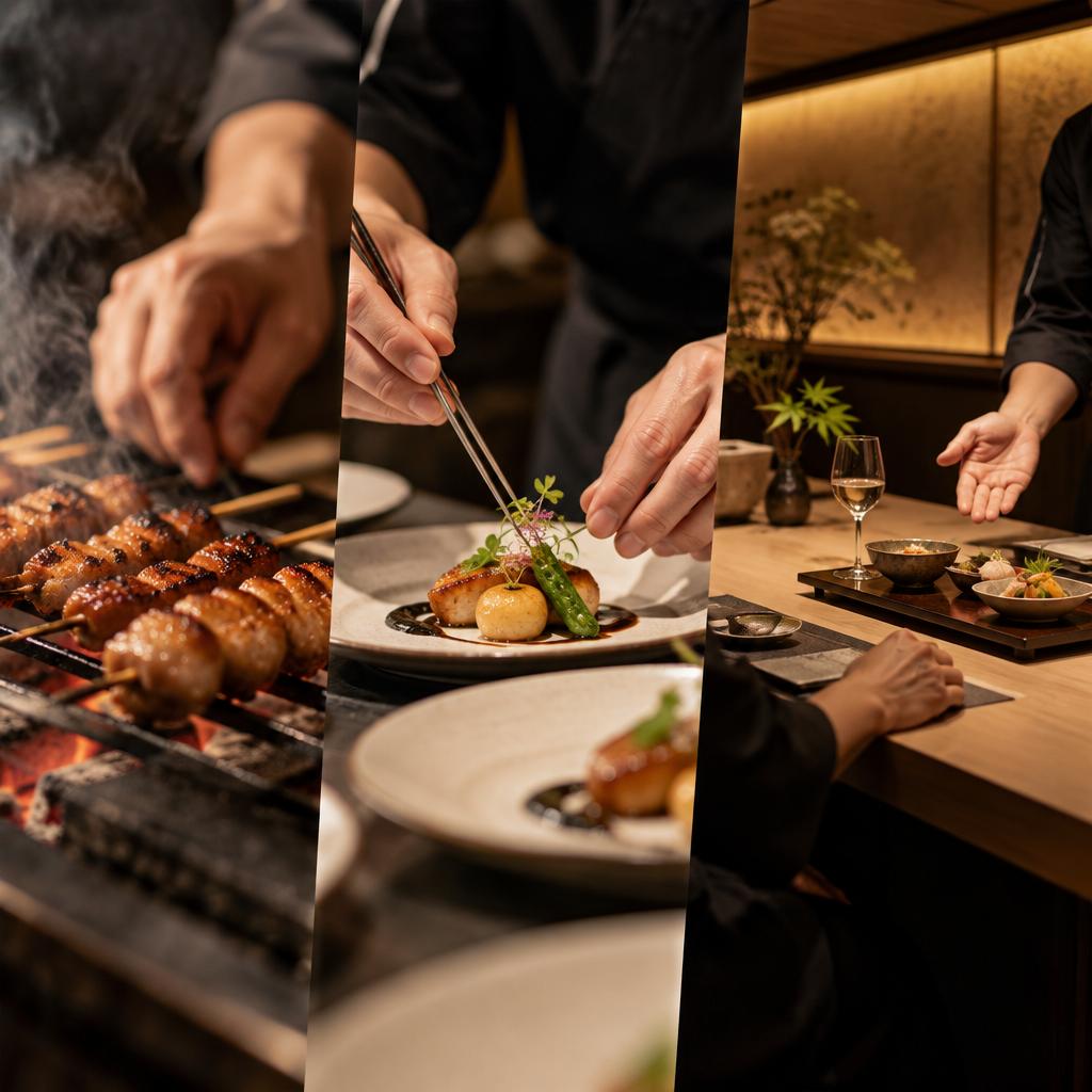 焼き鳥の一串から、料理人としての次のステージへ。コース料理と接客の力を磨き、あなたらしいキャリアを切り拓きませんか。